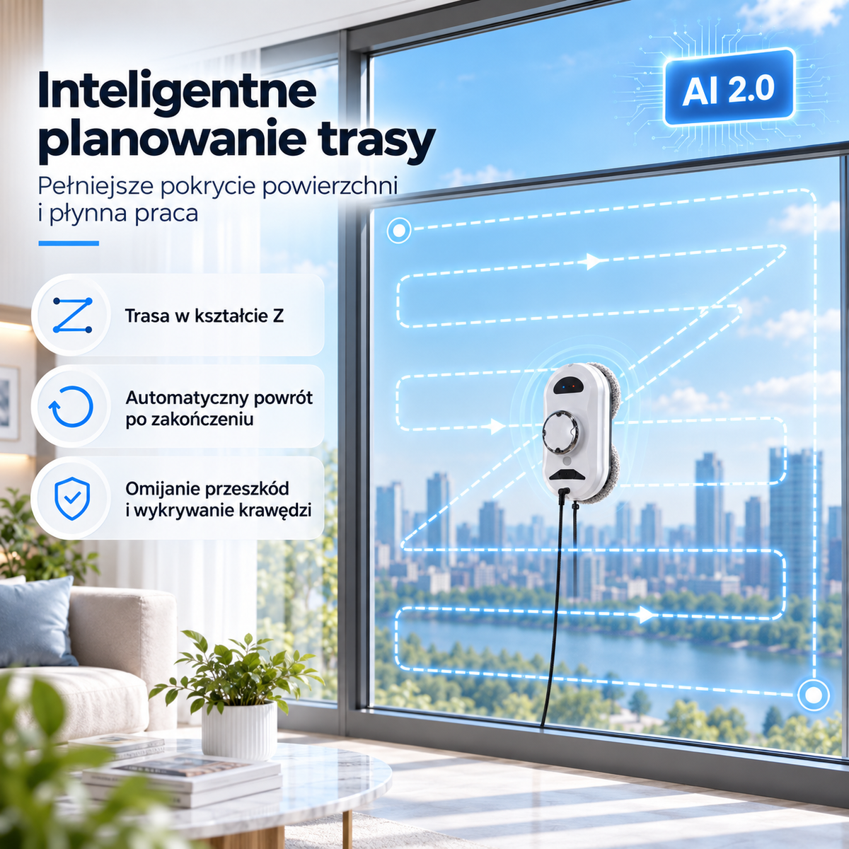 LumiGlass X7 — inteligentne planowanie trasy AI 2.0