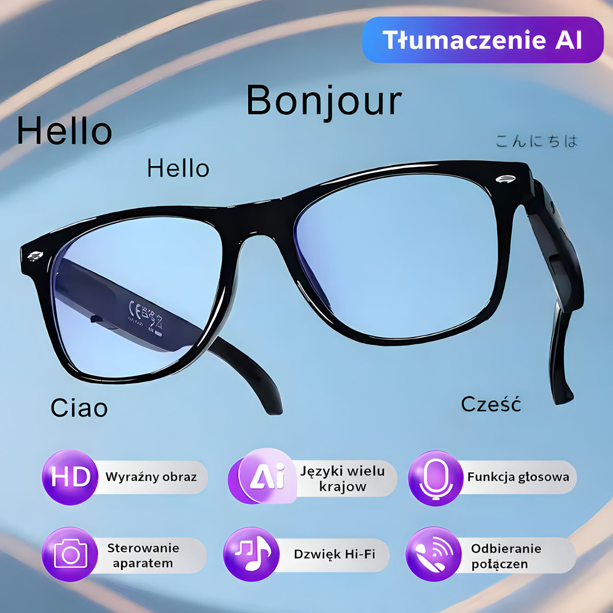 LinGlass™ F60 – Inteligentne Okulary