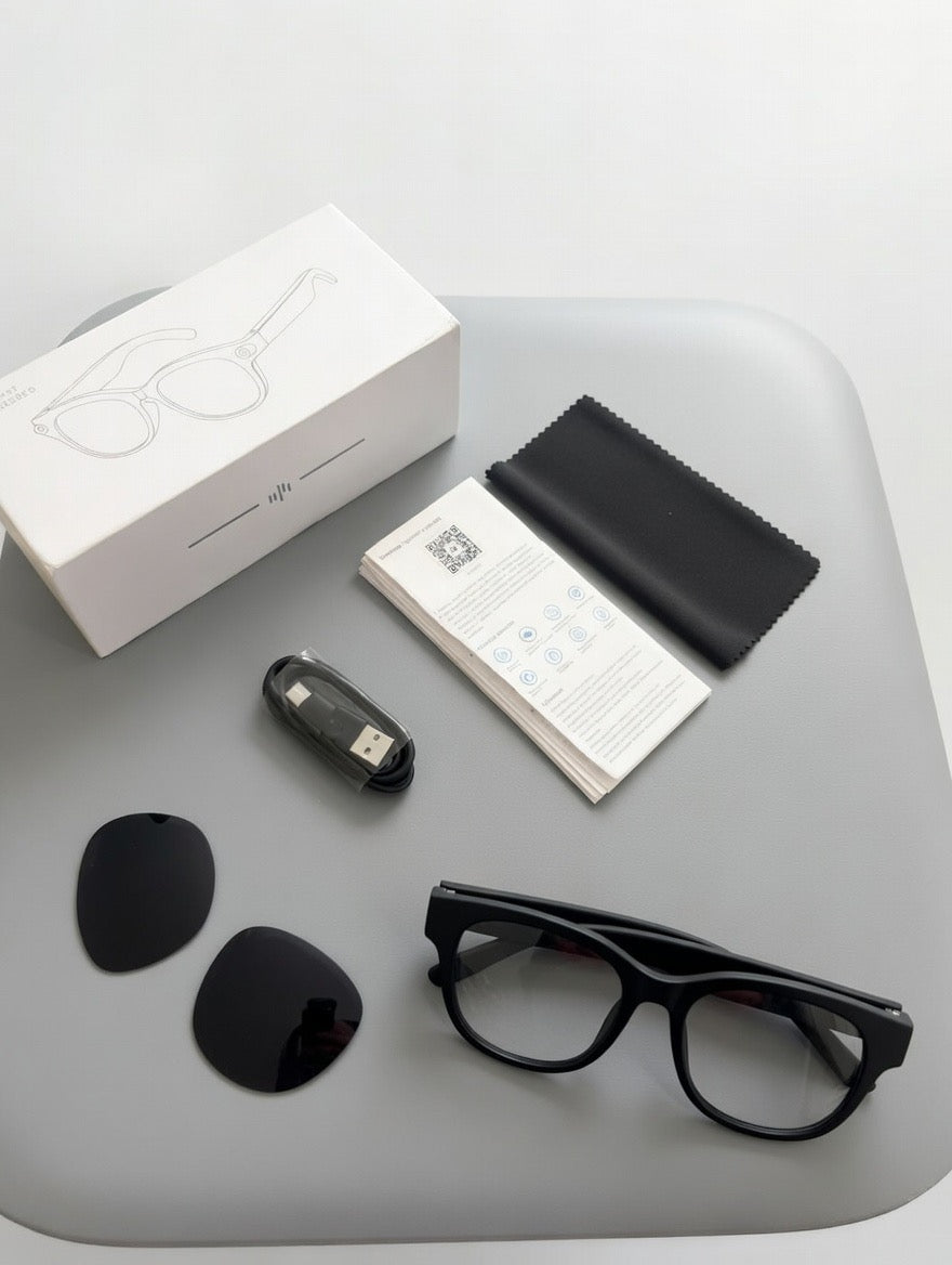 LinGlass™ E14 – Inteligentne Okulary z Kamerą HD