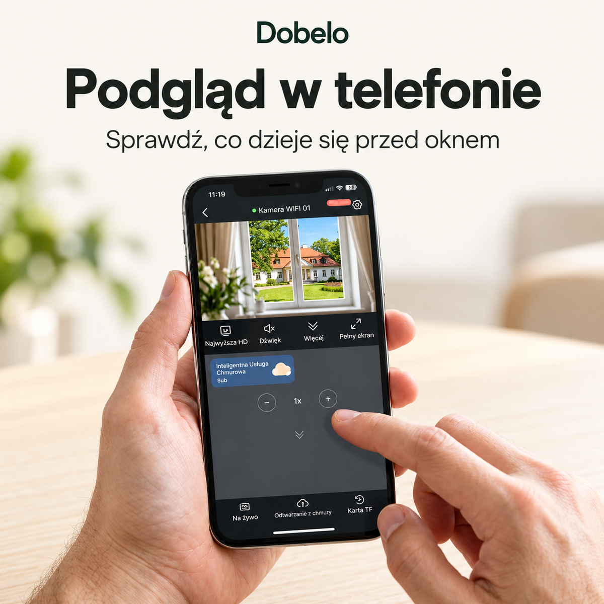 HomeView Mini – kamera Wi-Fi