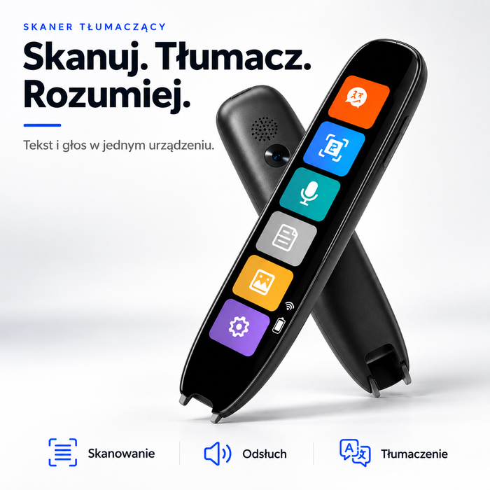 Inteligentny skaner i tłumacz Offline