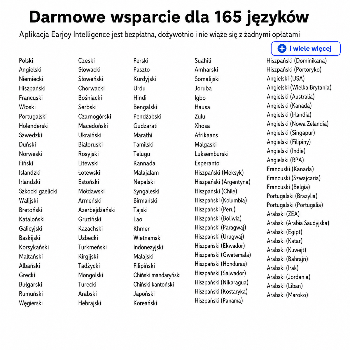Słuchawki Tłumaczące AI NE25