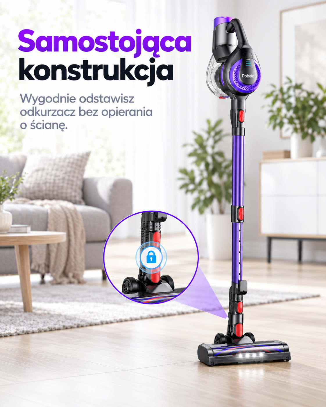 AirVelo V10 — samostojąca konstrukcja
