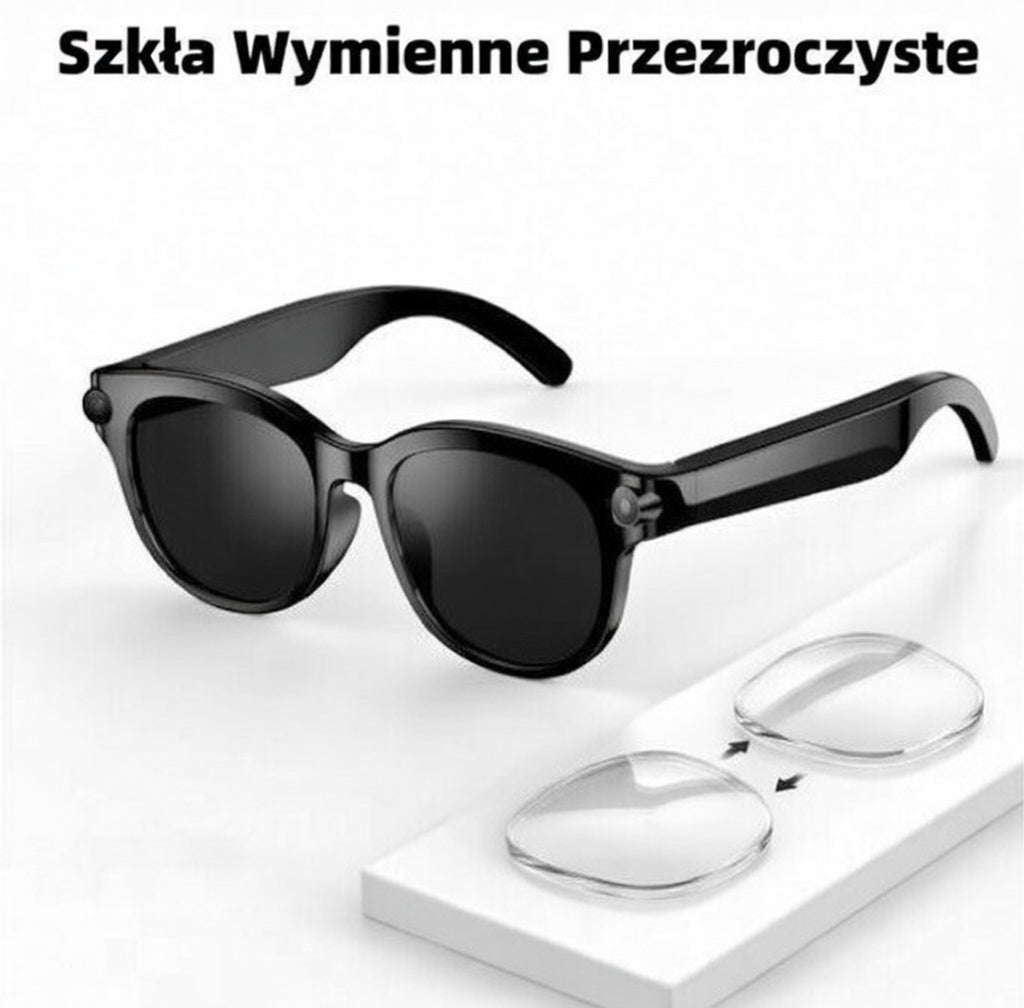LinGlass™ E14 – Inteligentne Okulary z Kamerą HD
